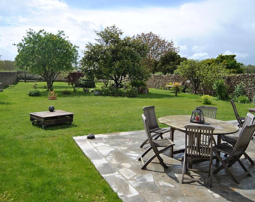 Ker Liviou, maison d‘hôtes de charme Lancieux (Bretagne) : jardin